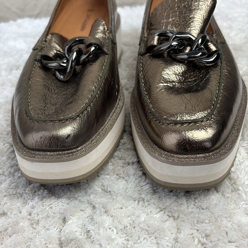 Johnston & Murphy Gracelyn Chain Loafers - Picture 4 of 12
